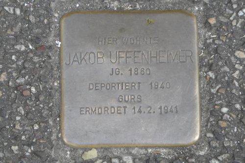 Stolperstein Kartuserstrae 10