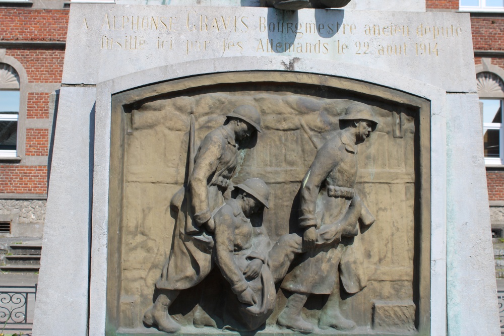 Oorlogsmonument Péronnes-lez-Binche #3
