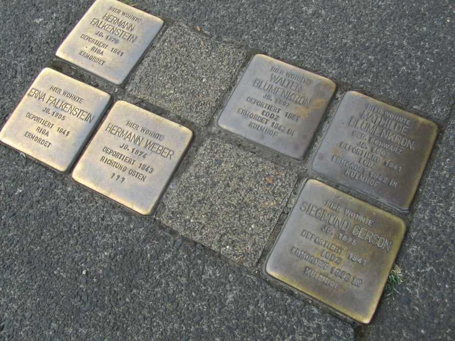 Stolpersteine Blaubach 67