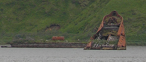 Bow U.S.S. Northwestern