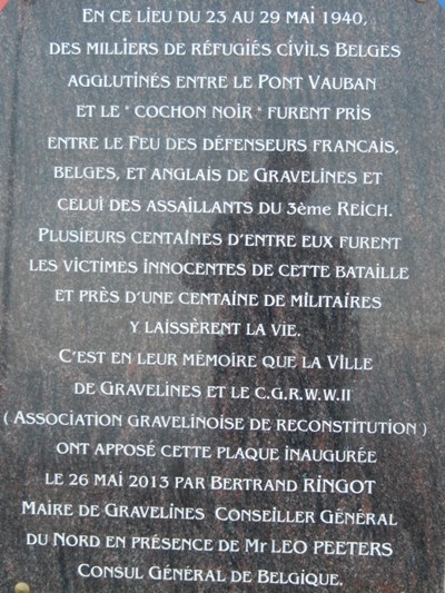 Monument Belgische Vluchtelingen #2