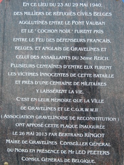 Memorial Belgian Refugees #2