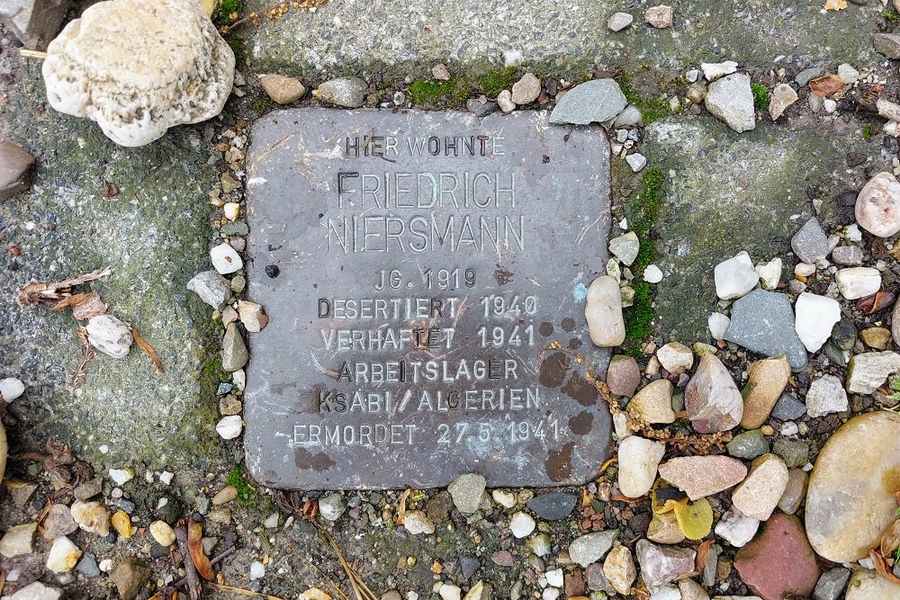 Stolperstein Keppelner Strae 53 #1