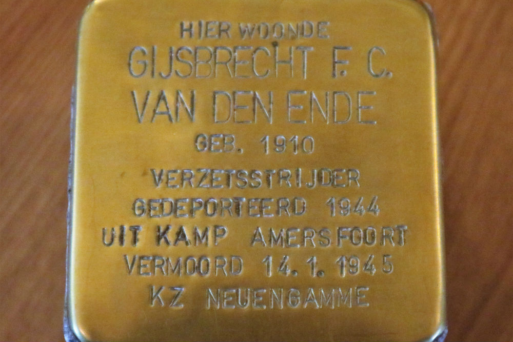 Stolperstein Van Deldensweg 9