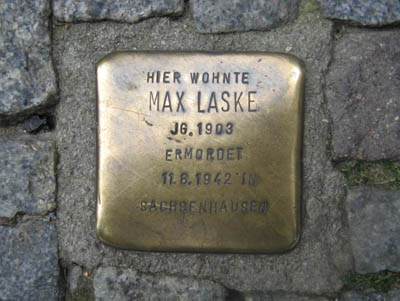 Stolperstein Friedrichstraße 16