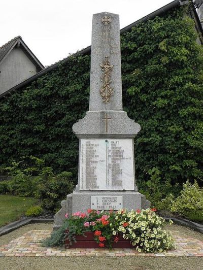War Memorial Saint-Aubin-des-Landes #1