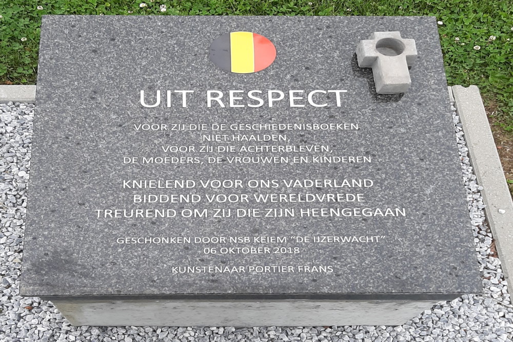 Sculpture 'Grieving Mother' Belgian War Cemetery Keiem #2