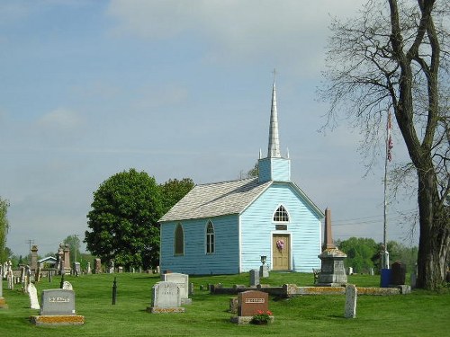 Oorlogsgraf van het Gemenebest Blue Church Cemetery #1