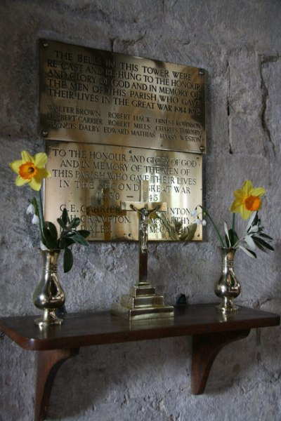 War Memorial Greetham Church #1