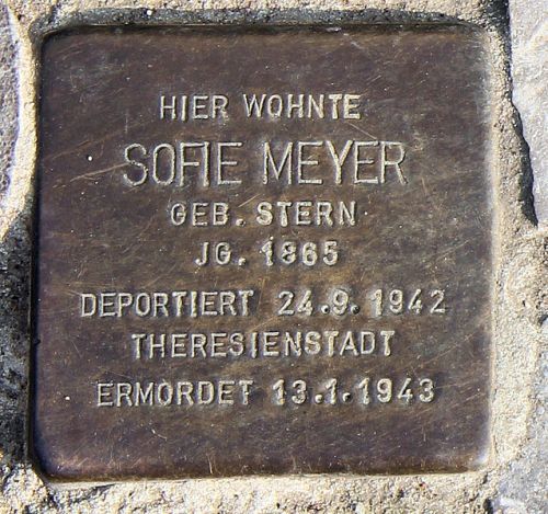Stolpersteine Badensche Straße 14 #3