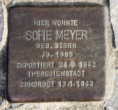 Stolpersteine Badensche Strae 14 #3