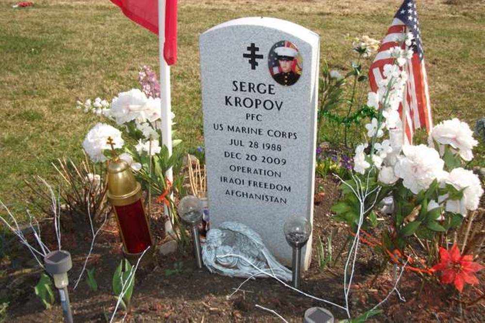 American War Grave Saint Tikhon Cemetery