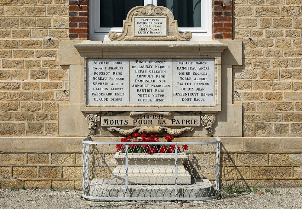 Oorlogsmonument Clérey #1