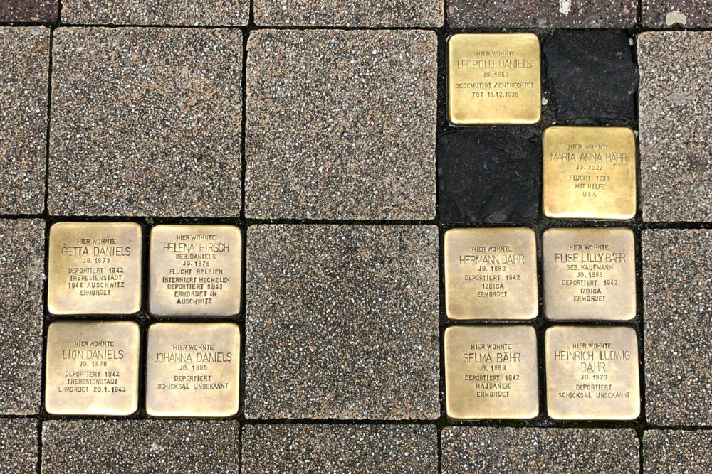 Stolpersteine Hochstrasse 107 #1