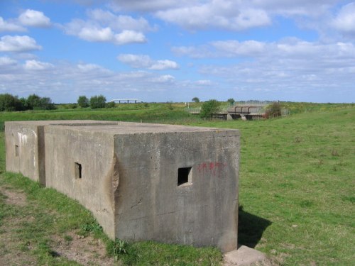 Lincolnshire Three-bay Pillbox Tetney Lock