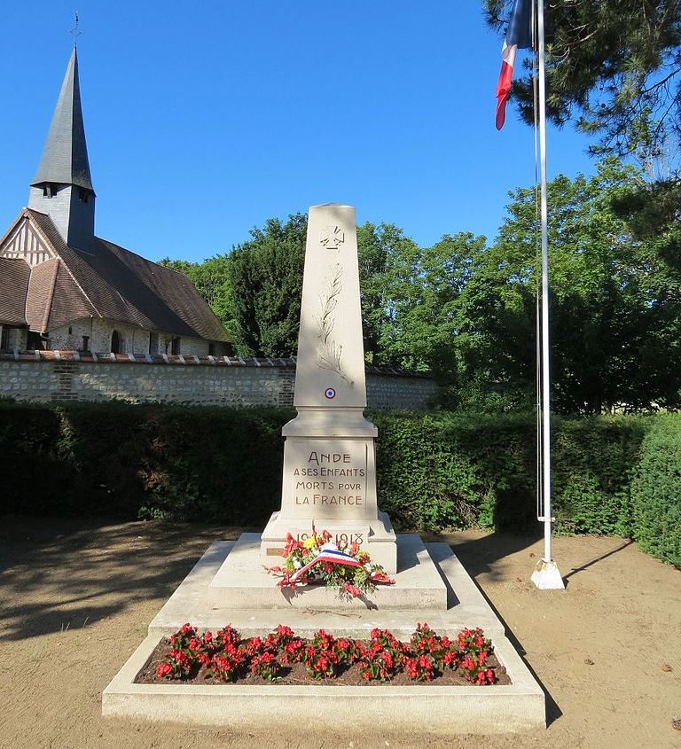 Oorlogsmonument Andé #1