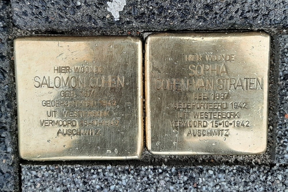 Stolpersteine Ungerplein 2 #1