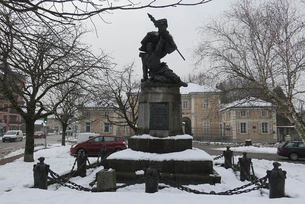 Monument Frans-Duitse Oorlog Albertville #1