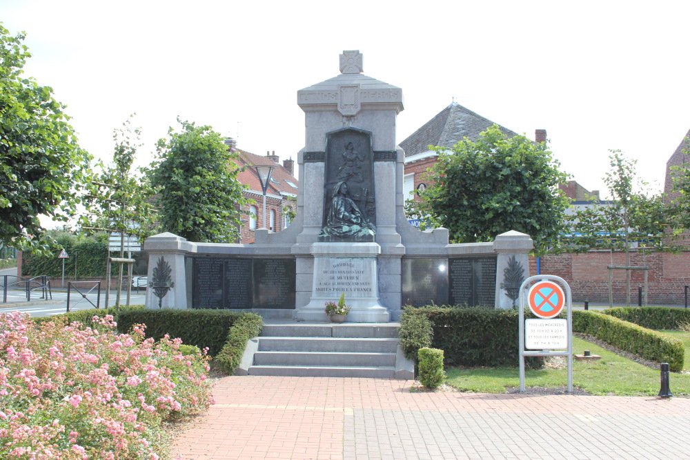 Oorlogsmonument Mteren