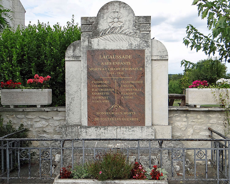 Monument Eerste Wereldoorlog Lacaussade