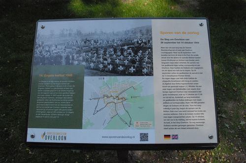 Traces of War Overloon: 14. English Cemetery 1946 #1