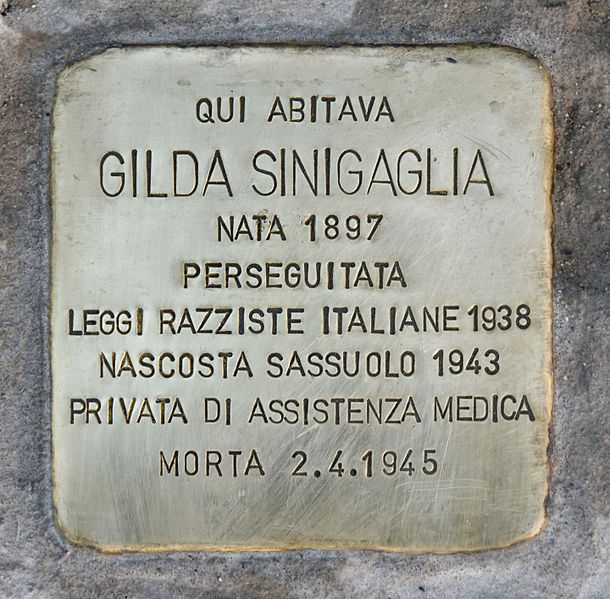 Stolpersteine Via Mandrio #2