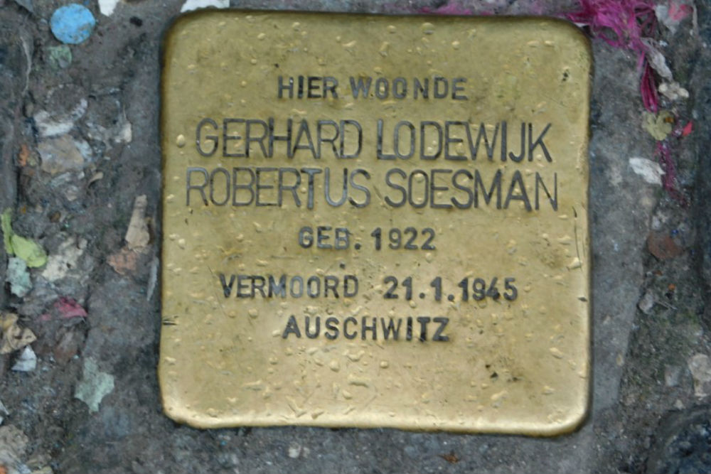 Stolperstein Koestraat 12 #1