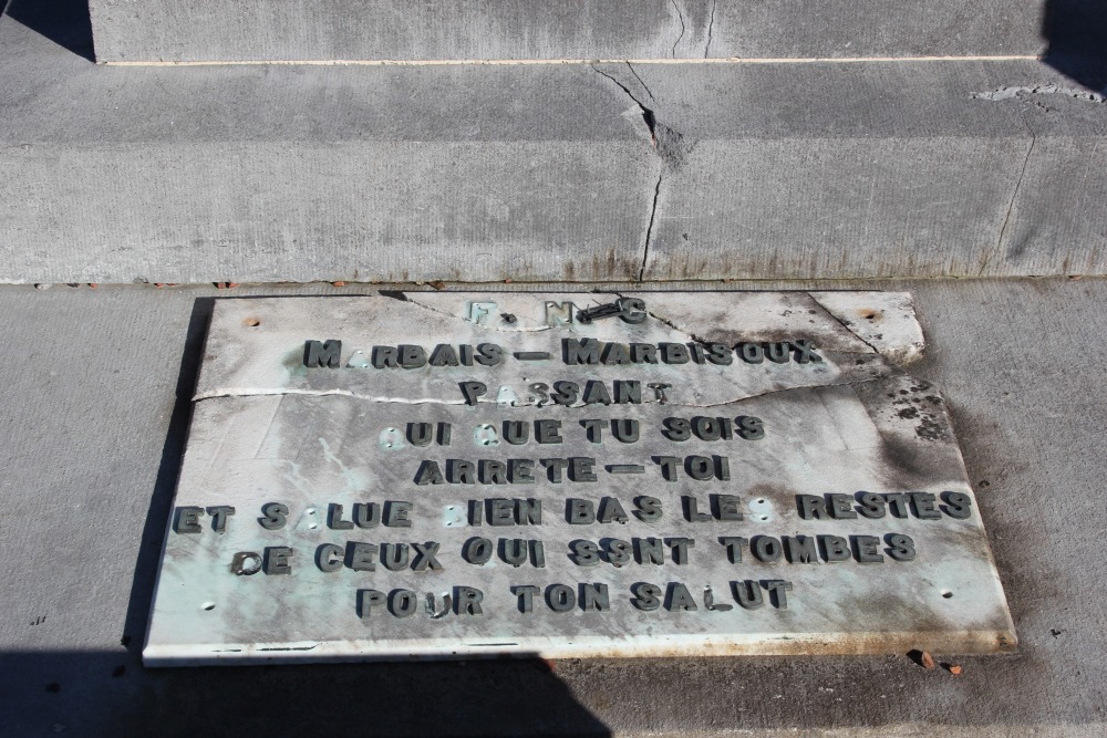 War Memorial Marbais Cemetery #3