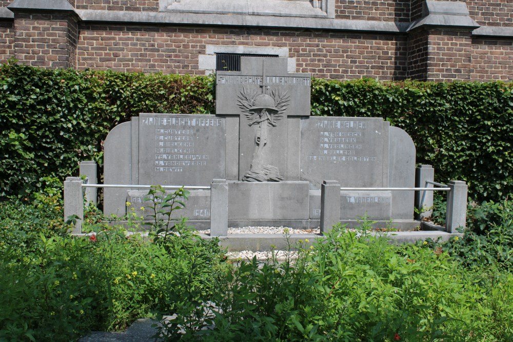 Monument Tweede Wereldoorlog Sint-Huibrechts-Lille #1