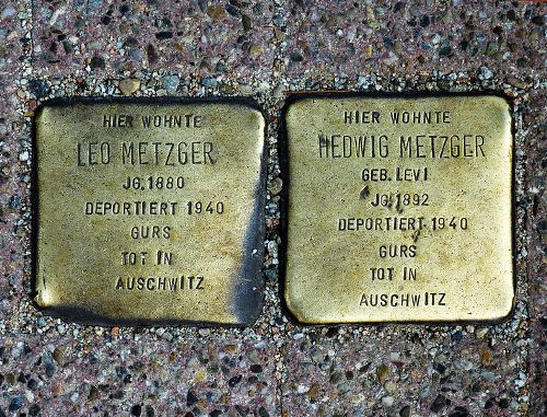 Stolpersteine Zunftstrae 7 #1