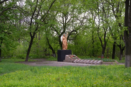 Mass Grave Soviet Soldiers Donetsk