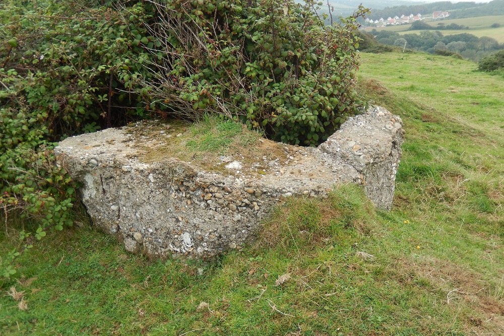 Stützpunkt 264 Unkenkraut - OB 10cm Geschütz