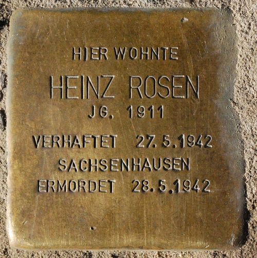 Stolpersteine Kastanienallee 13-14 #2