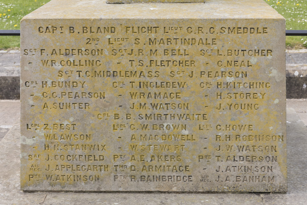 War Memorial New Shildon #3