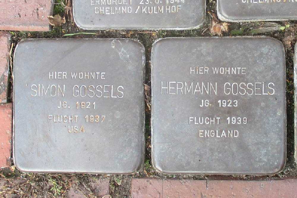 Stolpersteine Wallstrasse- Ecke Oldersumer Strasse #3