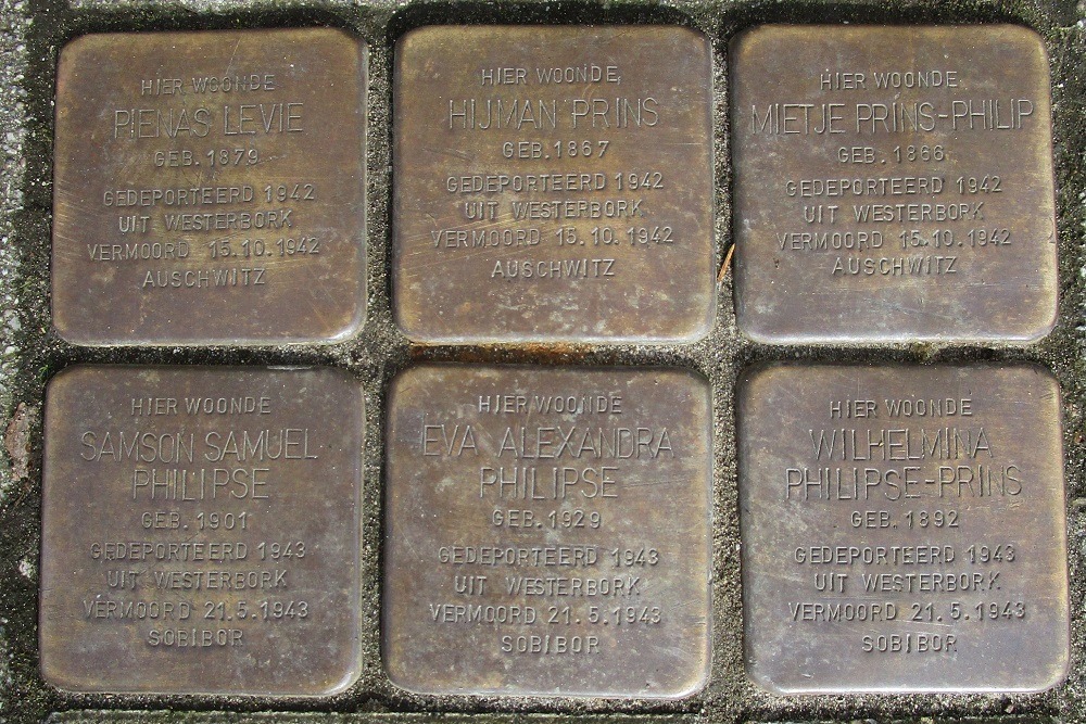 Stolpersteine Crooswijksesingel 31a