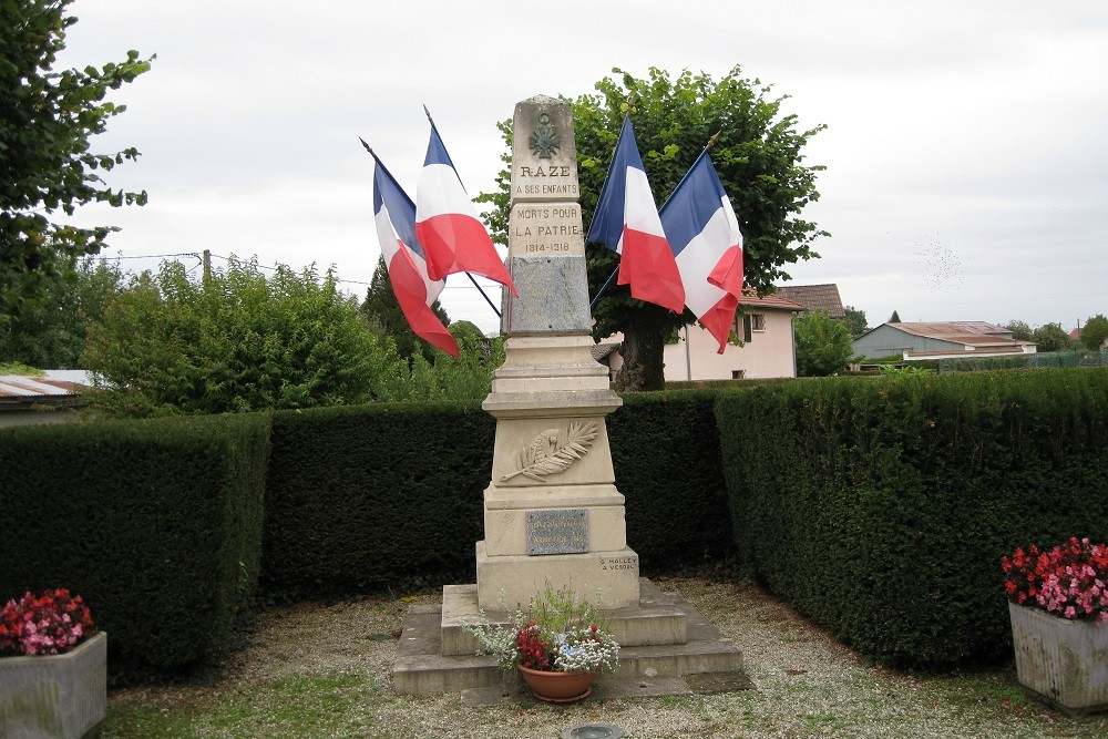 War Monument Raze