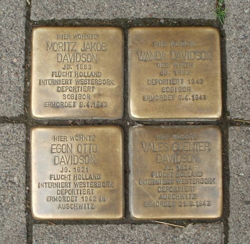 Stumbling Stones Großherzog-Friedrich-Straße 61 #1