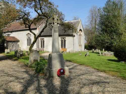 War Memorial Bedingfield