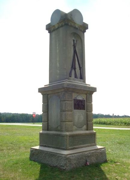 Monument 151st Pennsylvania Infantry #1