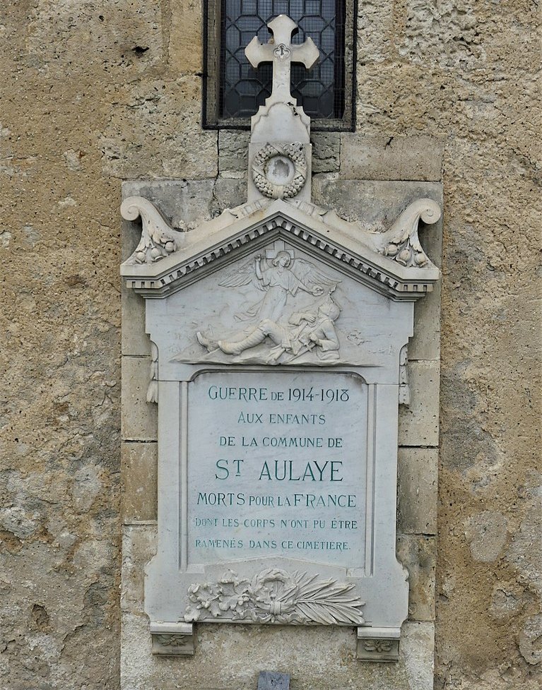 Monument Eerste Wereldoorlog Saint-Aulaye #1