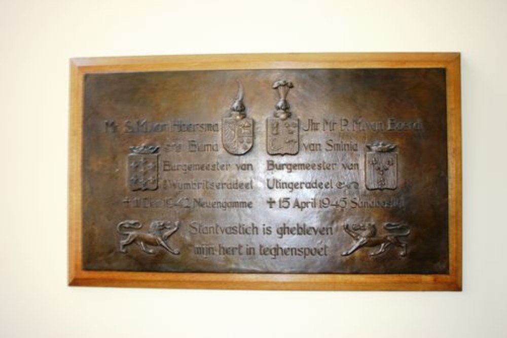 Gedenktekens Provinciehuis Leeuwarden #1