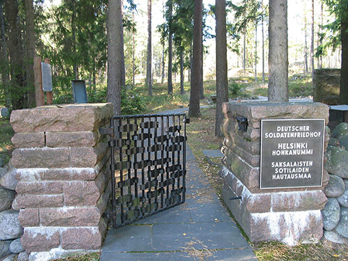 German War Cemetery Helsinki-Honkanummi #1