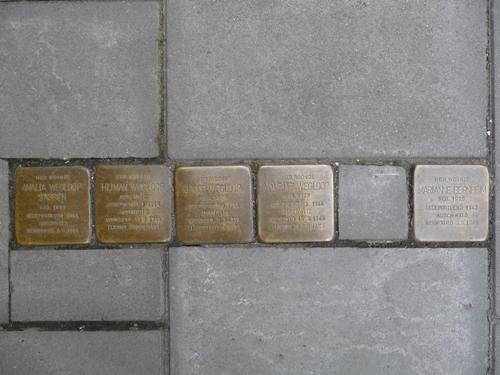 Stolpersteine Kruisstraat 10c