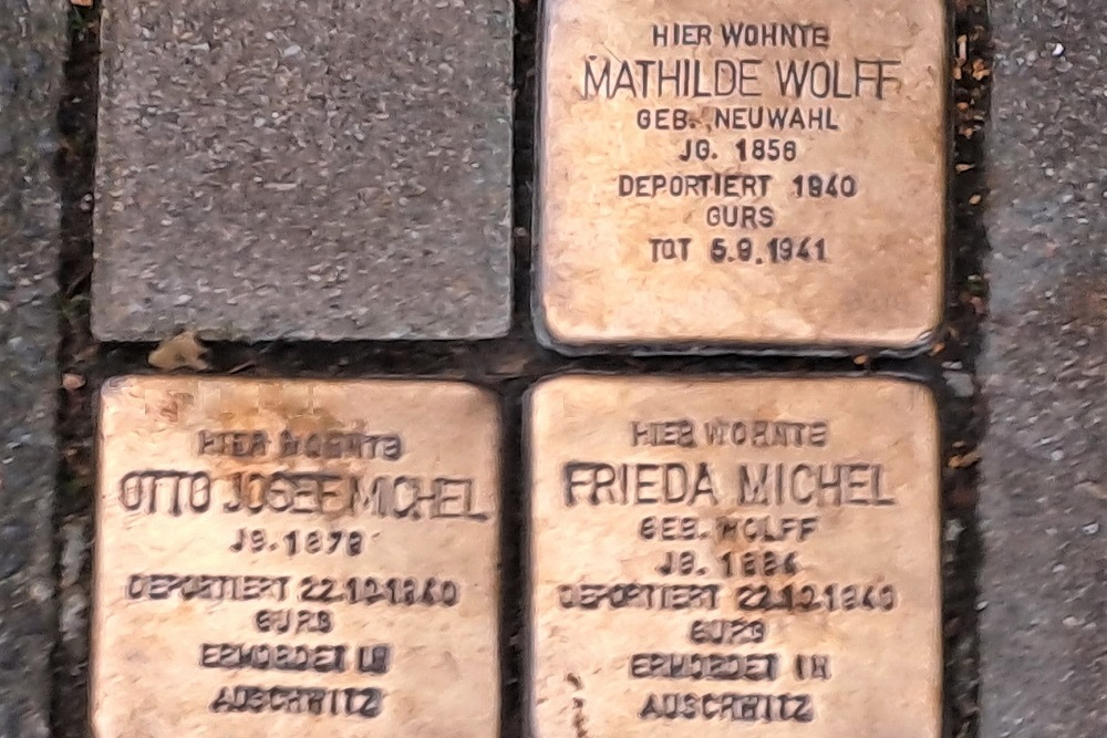 Stolpersteine Richard-Wagner-Strae 26 #1