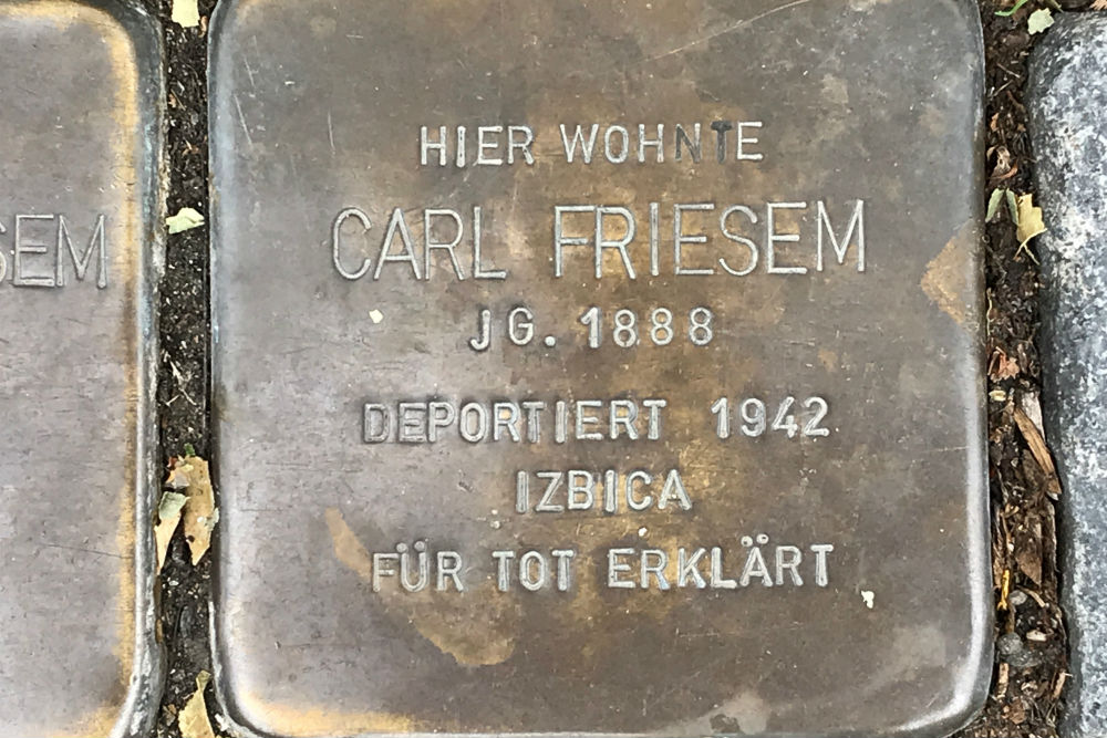 Stolpersteine Jesuitenstrae 28 #4