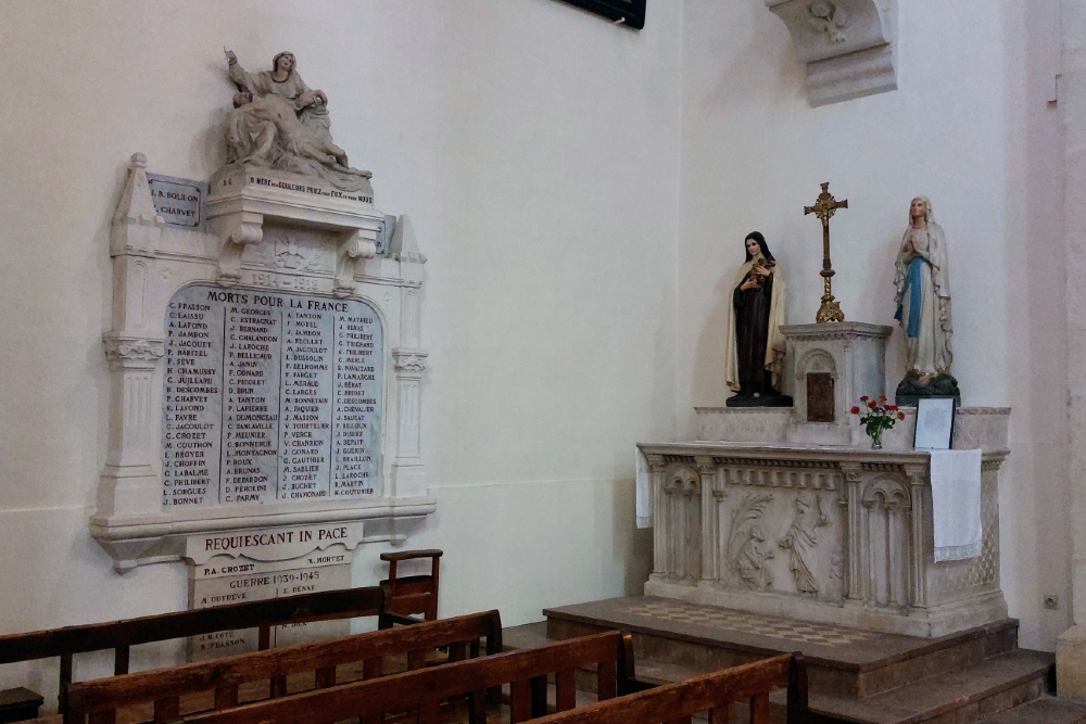 War Memorial Église Saint-Pierre de Romanèche-Thorins #1