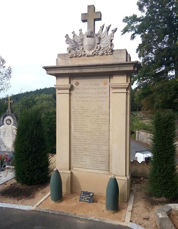 Monument Eerste Wereldoorlog Ronno #1