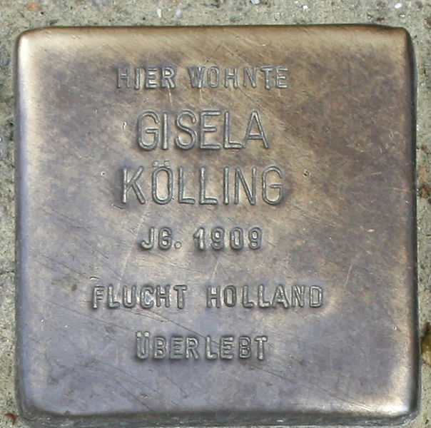 Stolpersteine Hsingstrae 1 #2