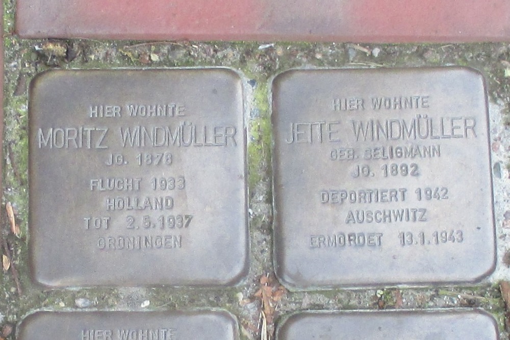 Stolpersteine Mühlenstraße 4 #2